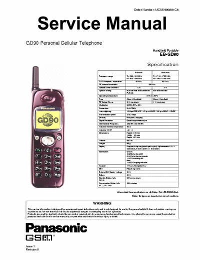 Panasonic EB-GD90 Service Manual Handheld Portable - (5.624Kb) 3 Part File - pag. 75